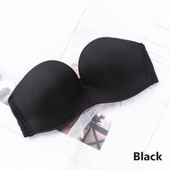 [BN] 32B/ 70B Black Strapless Bra