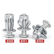 Pet Expansion Screw Nut Rivet Rivet Fixing Buckle Hollow Iron Petal Expansion Screw Nut Rivet Fixing