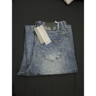 [SELLING AT A LOSS] ECINOS Wide Jeans XXL - Dark Blue Washed