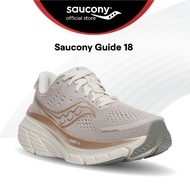 Saucony Guide 18 Road Running Stability Shoes Womens - (Oat/Quartz) S10998-224