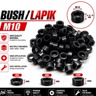 Bush Hitam Spacer Untuk Lapik Caliper Collar Disc Besar Universal 4mm 6mm 10mm Black Spencer Modify 