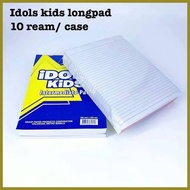✾ ℡ ▨ Random Brand Pad Paper Grade 1 2 3 4 Intermediate Lengthwise and Crosswise Yellow pad 10pads