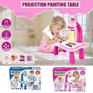Kids Children Educational Early Learning Musical Projector Projection Painting Drawing Table Desk To