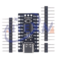 5PCS CH32V003 Development Board Black Board With Botton Minimum System Board Core Board RISC-V CH32V