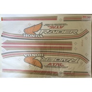 Honda raider sticker