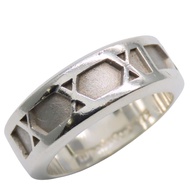 Tiffany Atlas 戒指，925 純銀，約 6.9 克 [二手]