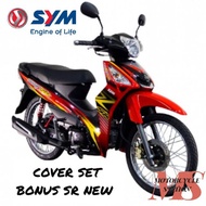 STICKER SYM NEW BONUS SR 110 (SD8) STICKER (sticker only)
