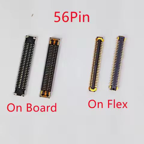 5-20Pcs LCD Screen Flex FPC Connector 56Pin For Samsung Galaxy S20 Plus S20U S21 Ultra S21P S21FE No