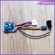 [Flourishroly5] 7A Brushed ESC Electric Speed Controller, Supply Accs Brushed Motor Spare Part, Upgr