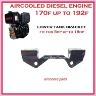 ◳ ♔ ◪ Lower Tank bracket for Diesel Aircooled Engine Yamma, Yamada, kingstone 7Hp, 12Hp, 16Hp