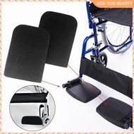 [Wishshopeefhx] Wheelchair Footrest Covers Nonslip Replacement Soft Wheelchair Pedal Covers