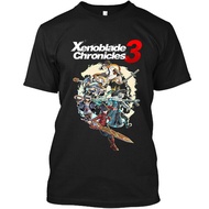 Limited New Xenoblade Chronicles 3 Action Role Playing Game Logo T-Shirt