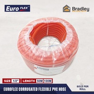 EuroFlex Corrugated PVC Flexible Hose 1/2" Sold per roll(50m | 100m)