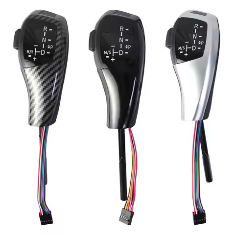 Illuminated ABS Gear Shift Knob for BMW For E90 E91 E92 E9For 3 For 3 Series 2006-2012 LED Indicator