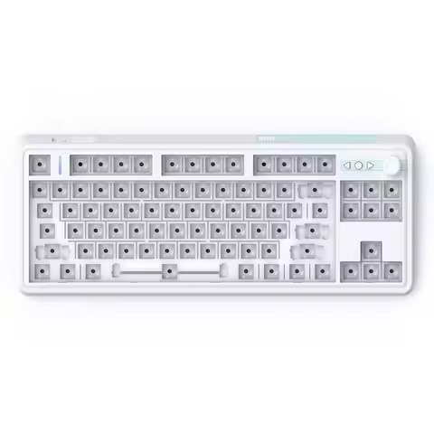 LS01 Custom Mechanical Keyboard Kit Hot-Swappable Bluetooth 2.4G Wireless RGB Backlit Gasket Structu