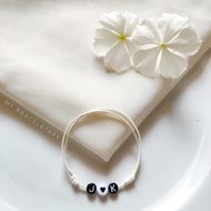 / letter bracelet custom/ letter bracelet couple bracelet
