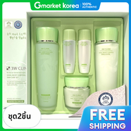 3w clinic | ชุดสกินแคร์ เมือกหอยทาก ควบคุมความชุ่มชื้น 3 ชิ้น x2 (1+1)