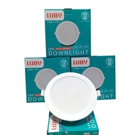 Luby Led Downlight Panel Lamp 5w 9w 12w 18w 24w White Slim Panel Lamp