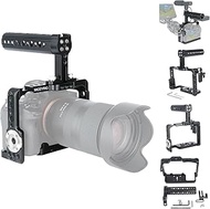NICEYRIG Rig for Sony A7RIII Cage, A7III/ A7MIII/ A9/ A7RII/ A7SII Rig Camera Cage Kit with Cheese T