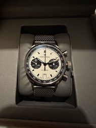 漢米爾頓 黑白熊貓 Hamilton Intra Matic Chronograph Automatic Black and White Panda Watch