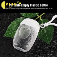 XIANS 5/10PCS 30ml Empty Plastic Bottles Portable Clamshell Travel Containers Soap Dispenser