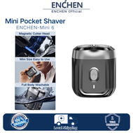 Enchen Mini 6 Electric Shaver Portable Electric Razor with Magnetic Cutter Head Fullbody Washable Du