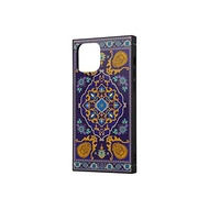 Inglem iPhone 12 iPhone 12 Pro Aladdin Sight Hybrid Case Cover Kaku Strap Hall Square Lightweight Al