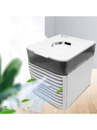 1入組噴霧空氣冷卻器家用辦公室台式空調風扇迷你水冷風扇空氣冷卻器