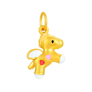 TAKA Jewellery 999 Pure Gold Pendant Unicorn