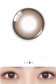 OLENS Offcial Mood Night 1Month Mood Choco 2P Contact Lens