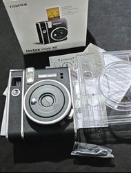 sold out ，已交收完，Fujifilm 富士 instax mini 40 mini40 拍立得 送電試機 不包含相紙 功能全正常 有盒冇單冇證 95%new 送保護殼
