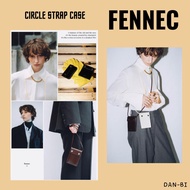 [FENNEC] CIRCLE STRAP CASE / DETACHABLE / DAILY WALLET / SMALL CUTE AND PRECIOUS / INCLUDE BOX