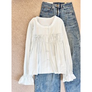 Cute ribbon Blouse 2 K76 24/4 fx