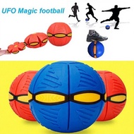 NEW 6LED Magic UFO Magic Flying Saucer Ball Deformation UFO Ball Decompression Deformation Flying Sa