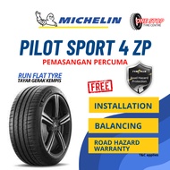 [Run Flat] Michelin Pilot Sport 4 ZP/EMT PS4ZP PS4EMT Tayar Tyre 245/40R19 225/45R18  BMW Mercedes 1