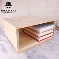 [ LIMITED EDITION ] (Home Storage)Wood Storage Crate/Bottle Pine Wood Crate/Wood Storage Box/ Wooden
