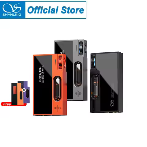 SHANLING UA7 Portable USB DAC AMP Tube Transistor Dual Mode HiFi Audio Dongle 44mm Balanced