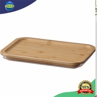 Jar jar set jar Cover/Airtight Container Cover Bamboo Square Box 21x15cm Lid, rectangular/bamboo