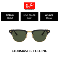 Ray-Ban  CLUBMASTER FOLDING  RB2176 901  Unisex Global Fitting   Sunglasses  Size 51mm