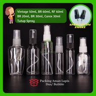 botol spray 30ml pet tabung parfum sanitizer oil serum bening tebal - 20ml clr s.hitam