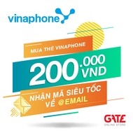 [Flash Sale] Thẻ VINAPHONE 200.000 - nhận mã SIÊU TỐC qua EMAIL