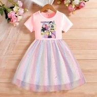 Kpop Demon Hunter Girl Dress1-10 Girls Baptism Dress for Flower Girls Wedding Gown