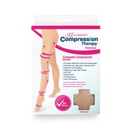 City Lady Compression Therapy Pantyhose Now Thicker - Skintone