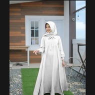 GAMIS SARRI ANAK TANGGUNG TERBARU BAHAN CRINKLE AIRFLOW UNTUK USIA 10 SAMPAI 15 GAMIS SET HIJAB PALI