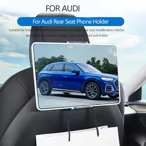 For Audi Q7 Q5 Q6 A7 A6 A4 A3 Q3 4 A5 Q8 in car rear seat mobile phone iPad tablet holder Car access