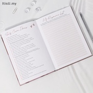 [ItisU] Self-Care Journal Book Gratitude Journal Happiness A5 Notebook Fabric Book Planner A Daily D