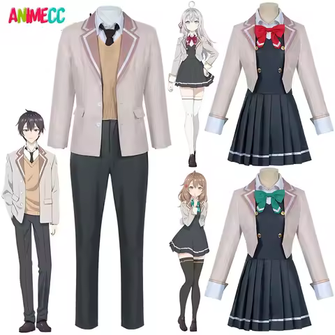 ANIMECC IN STOCK Alisa Suo Yuki Cosplay Costume Wig Anime Alya Sometimes Hides Her Feelings in Russi