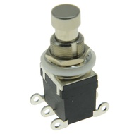 KAISH Latching Stomp 6-Pin DPDT Side Terminals Guitar Effect Pedal Switch Footswitches