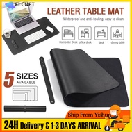 【SG】Waterproof Leather Desk Mouse Pad Large Size PU Leather Desk Protector Mat Desktop Table Mat Com