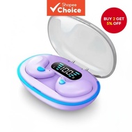 X55 Earbuds Ergonomic Ultra Comfortable Headphones Sleep Friendly ANC Earphones Bluetooth Wireless E